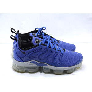 Nike Air VaporMax Plus Game Shoes Mens Sz 9 Royal Blue-Black Sneakers 924453-404